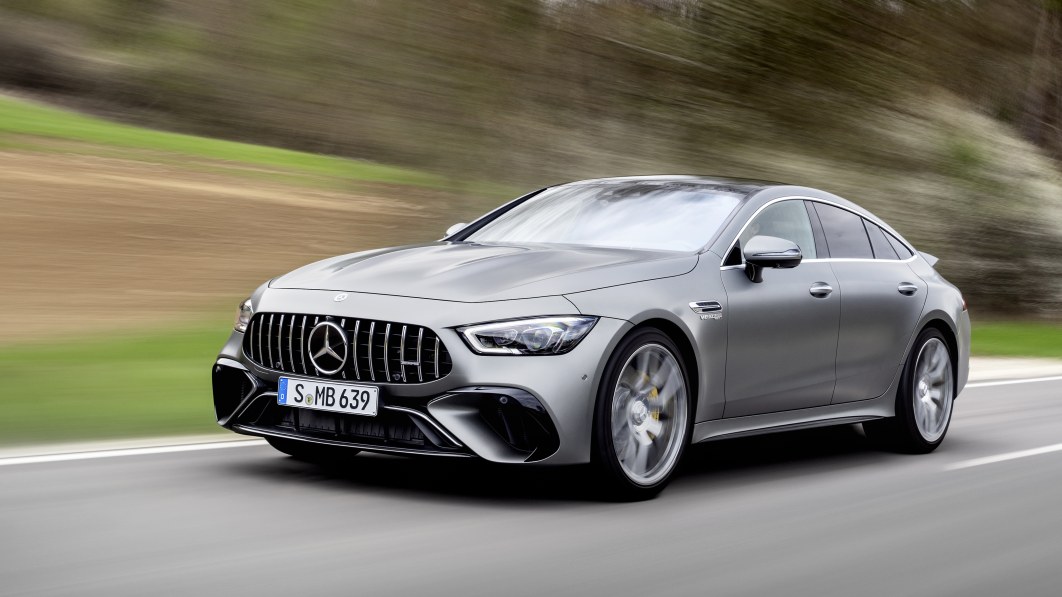 Mercedes-AMG GT V8 4-Door returns: new look, suspension update