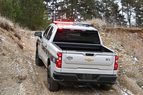 2023 Chevy Silverado Police Truck Is Good for On- And Off-Road Pursuit