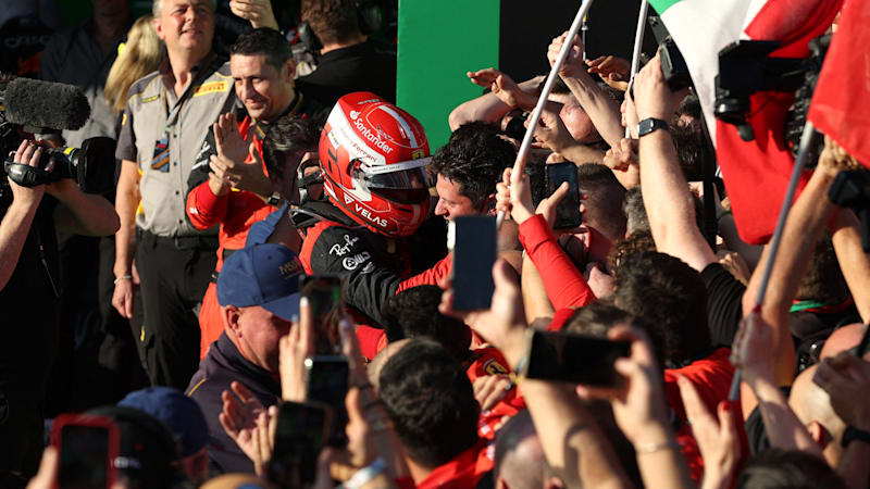 Charles Leclerc wins Formula 1 Australian GP