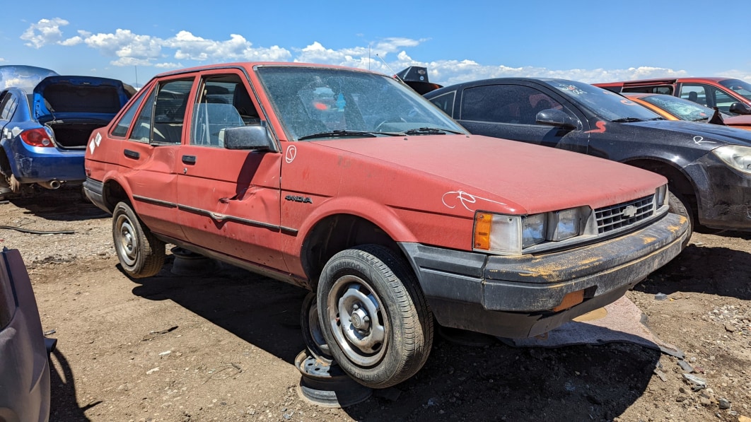 Junkyard Gem: 1987 Chevrolet Nova sedan