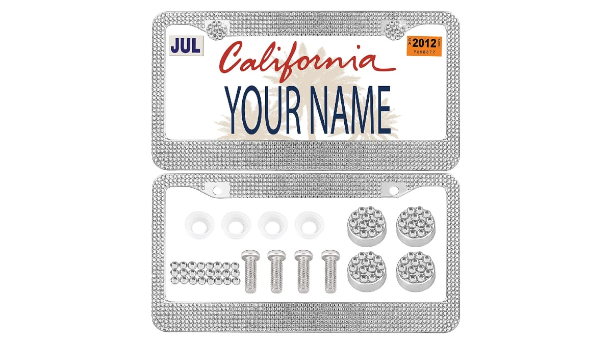 Add some style to your car with our favorite license plate frames