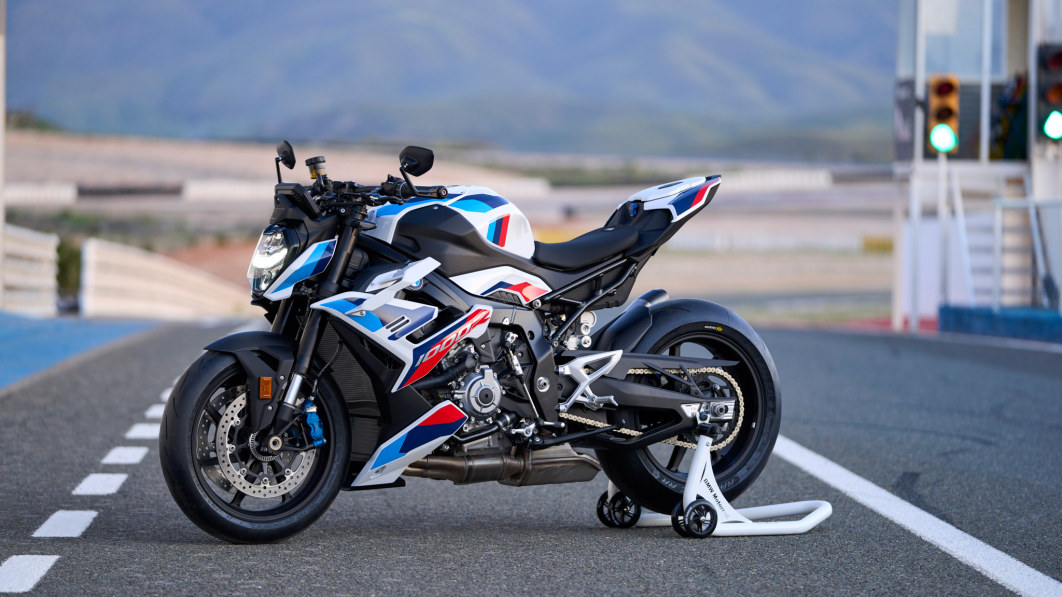 BMW Motorrad reveals its second, only slightly less intense M motorcycle