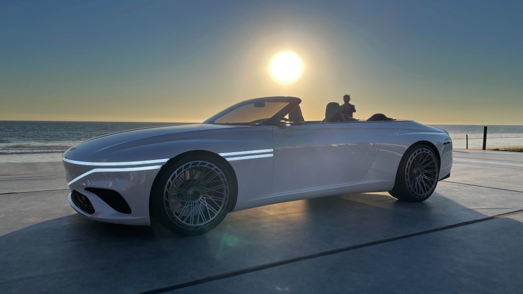 Genesis reveals X Convertible concept in the L.A. sun