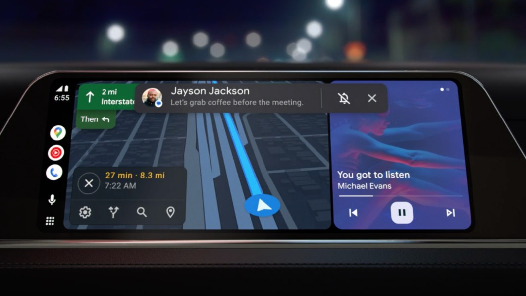 New Android Auto features give car display a user design makeover